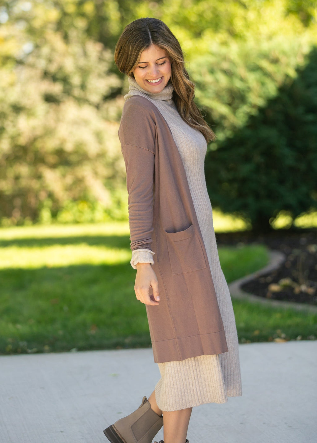 Essential Long + Soft Cardigan