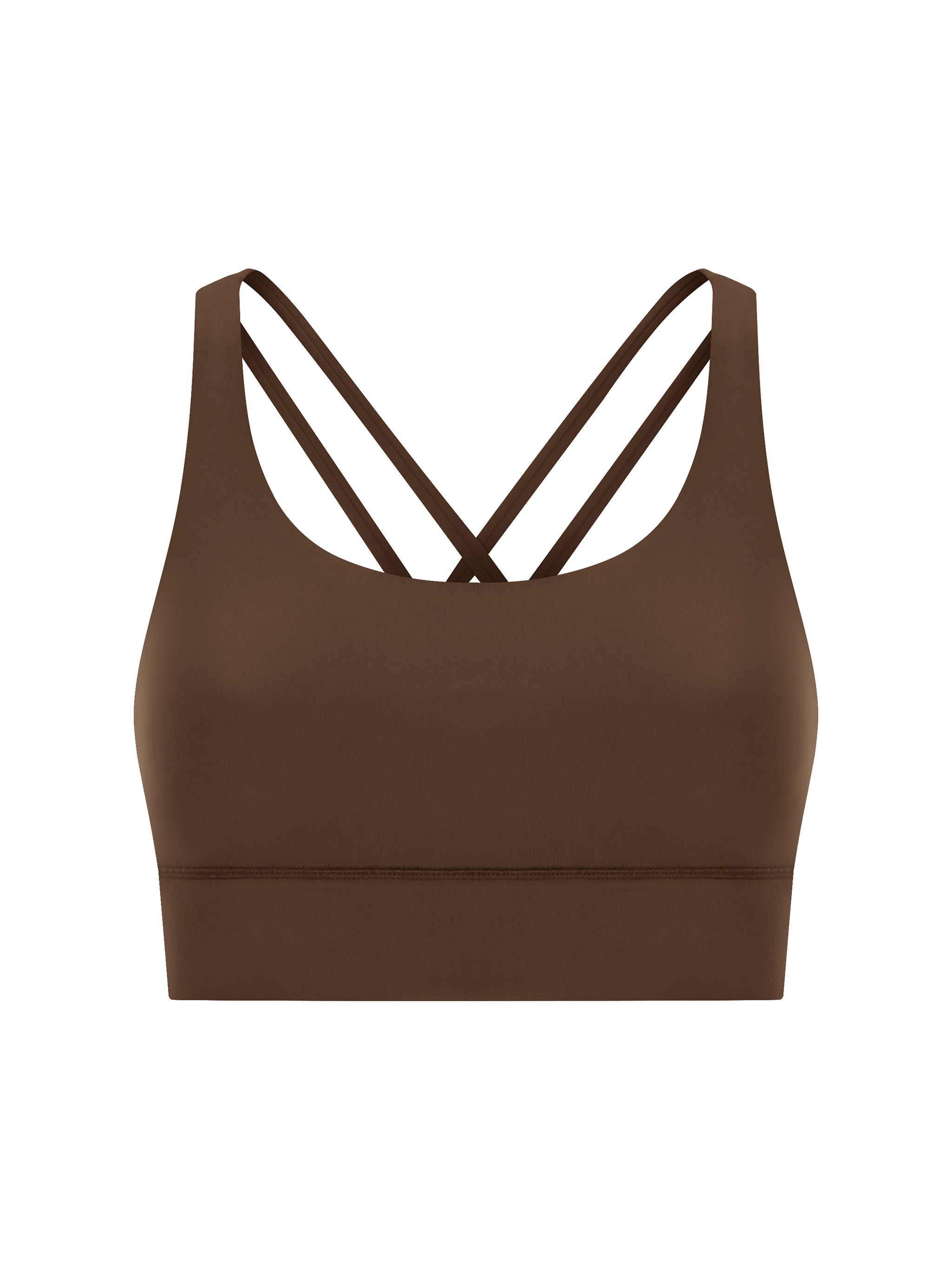 Strappy Criss-Cross Sports Bra