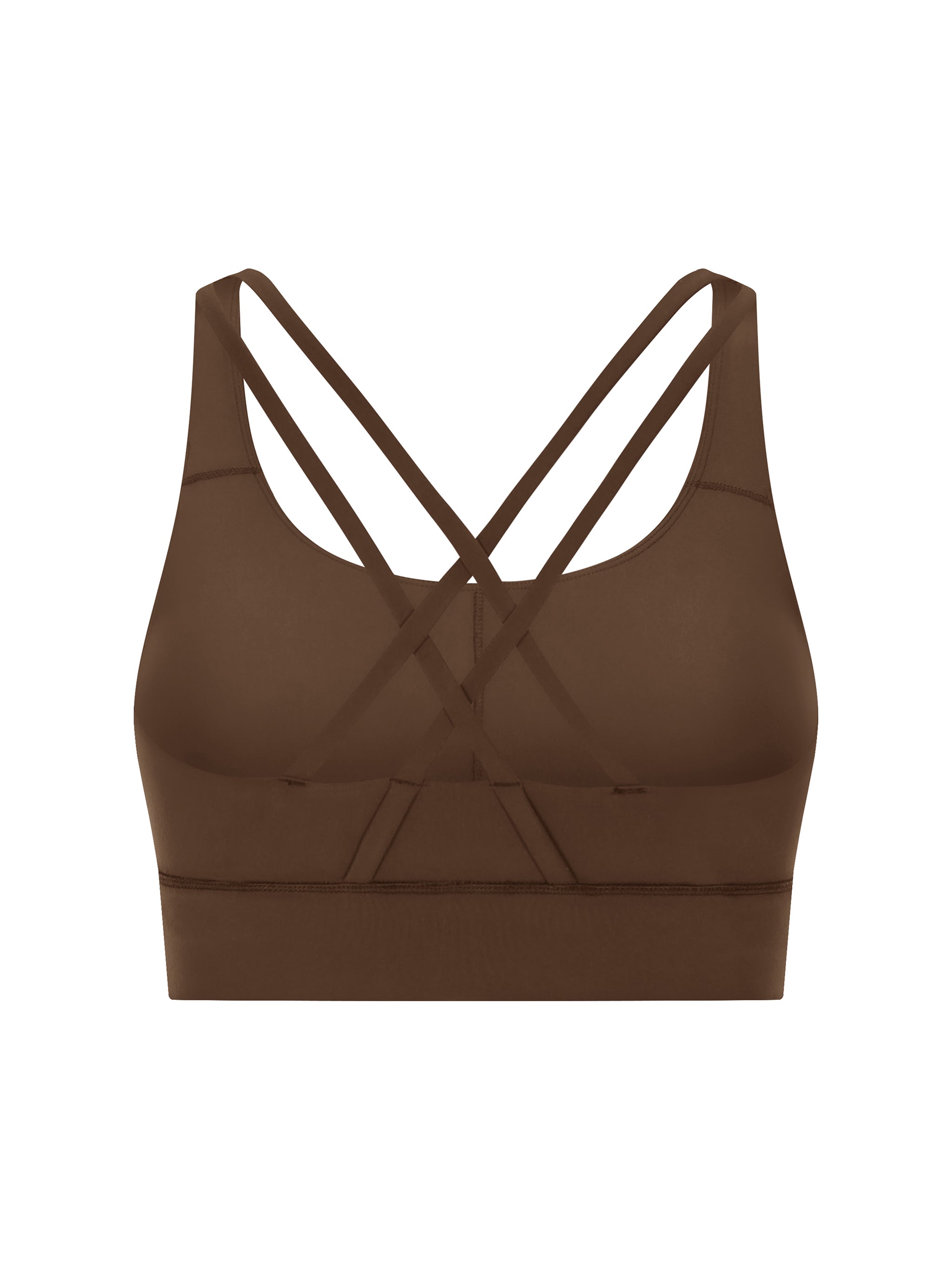 Strappy Criss-Cross Sports Bra